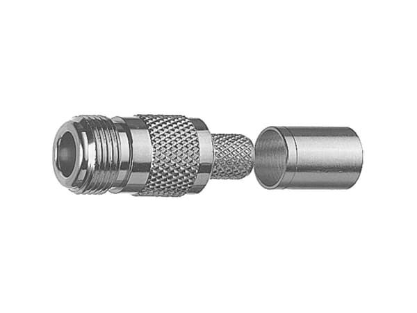 Telegärtner J01021A0145 100024005 N-liitin Liitin, suora 50 ? 1 kpl