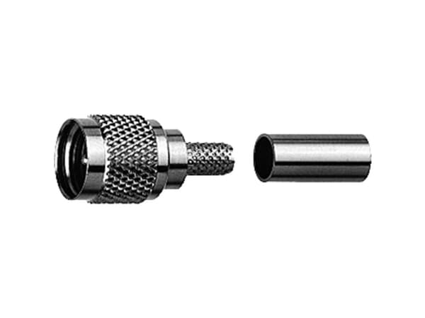 Telegärtner 100024358 100024358 Mini UHF-kontakt Stickpropp, rak 50 ? 1 st
