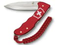 Miniatyrbild 1 av 5: Victorinox Evoke Alox, Fällkniv med låsblad, Jaktkniv, Clip point, Röd, 13,6 cm, 18 mm