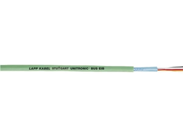 Lapp 2170240, Lavspenningskabel, Grønn, Polyvinylklorid (PVC), 0.8 mm², 21 kg/km, 250 V