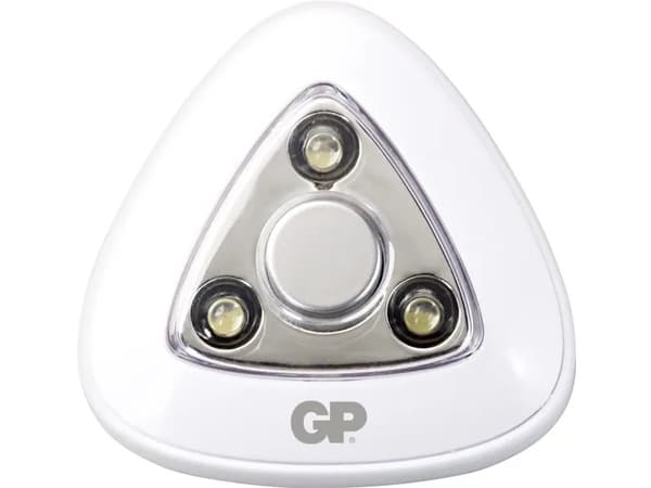 GP Lighting 810PUSHLIGHT, Hvit, Lager rom, LED, Batteri, 67 mm, 67 mm Hvit