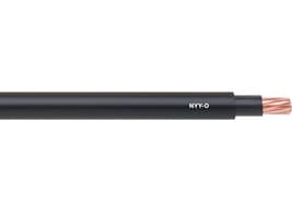 Lapp NYY-J, NYY-O, 50 m, Black, PVC, 72 kg/km, 293 kg/km, 4000 V