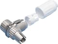 Miniatyrbilde 1 av 4: Triax - Antennekontakt - IEC-kobling hunn - koaksial - 90°-kontakt