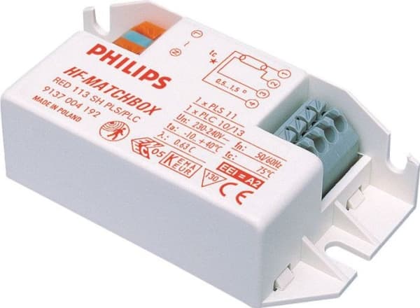 Philips HF-M RED 118 SH PL-C/PL-T 230-240V, Grå, Oransje, AC, 230 - 240 V, 50 - 60 Hz, 34 g, 1 stykker