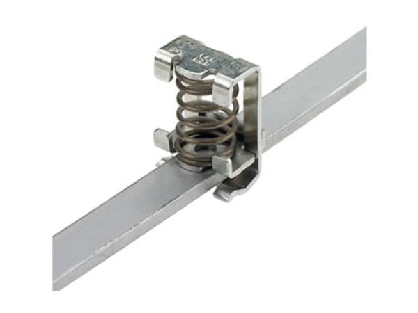 Weidmüller KLBUE 3-8, Klemkobling, 10 stykker, Stål, Sølv, -25 - 55 °C, 14,5 mm
