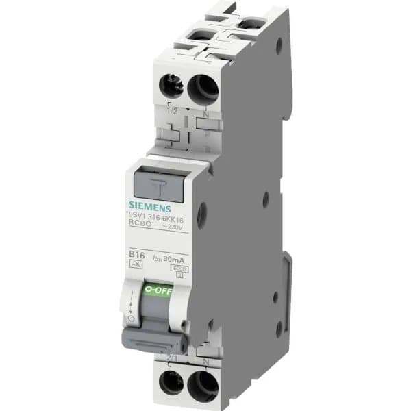 Kombisikring RCBO compact 1P+N 6kA A 30mA C2