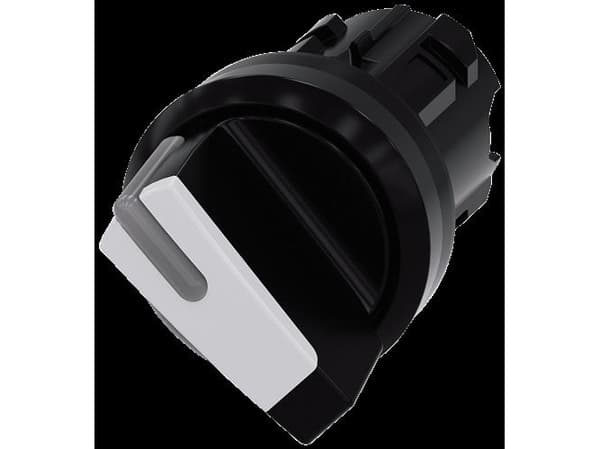 Siemens 3SU1002-2BC60-0AA0, Muovi, Musta, Valkoinen, 23 g, 30 mm, 28 mm, 52 mm