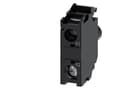 Miniatyrbilde 2 av 4: Siemens 3SU14011BG601AA0, Belysning, Skru, Sort, LED, IP40 IP20, AC, DC