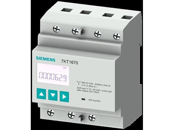 Mittari 7KT1 PAC1600 3F 80A M-väylä S0 MID