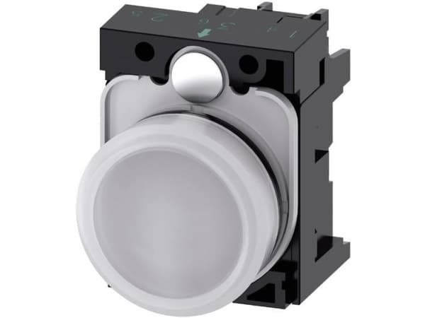 Merkkivalaisin 22mm karkea pla valkoinen pellava sileä 24