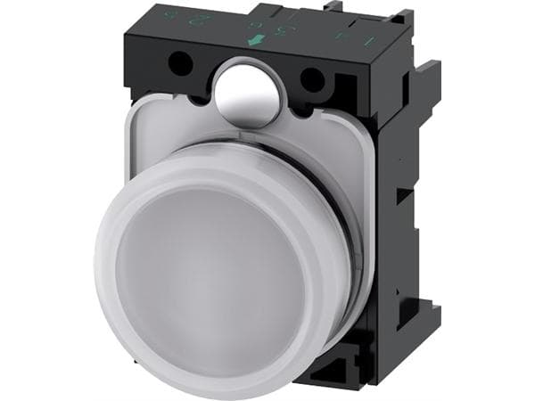 Merkkivalaisin 22mm karkea pla valkoinen pellava sileä 24