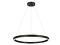 Miniatyrbilde 2 av 2: Lys Prestige pendel Sort Midway pendel LED metallring 3000K 35W