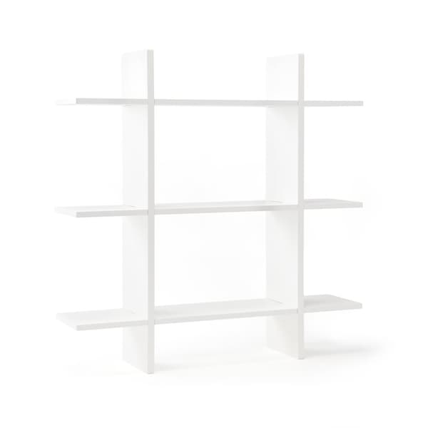 Kids Concept - Wall Shelf STAR - White - 0x15x70 cm