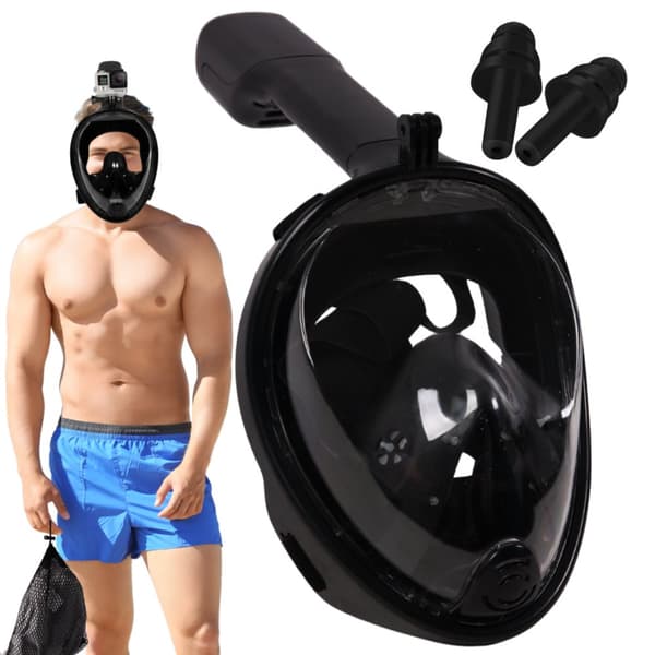 Helmask för snorkling