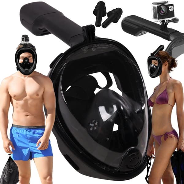 Helmask för snorkling