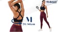 Miniatyrbild 7 av 7: Sport-bh fitness-bh träningstopp dam M mjuk och bekväm