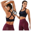 Miniatyrbillede 2 af 7: Sports-bh fitness-bh træningstop dame L blød og behagelig