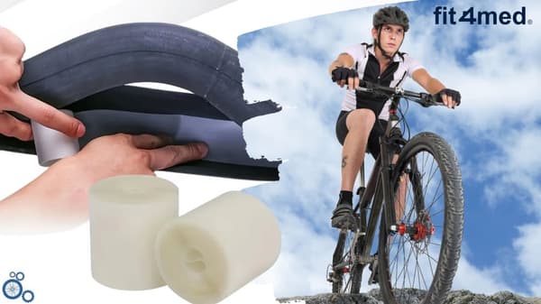 Punkteringsskyddsinlägg för cykeldäckslang för 700C cykelstark 2 delar