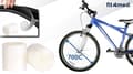 Miniatyrbild 7 av 10: Punkteringsskyddsinlägg för cykeldäckslang för 700C cykelstark 2 delar