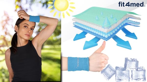 Kylande armband svettuppsamling tennis antisvett för gym