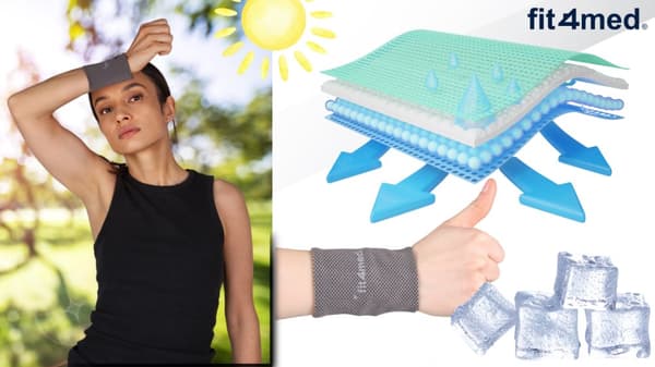 Kylande armband svettuppsamling tennis antisvett för gym