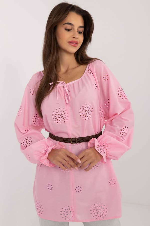 Blouse model 214448 Lakerta pink S/M