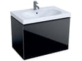 Miniatyrbilde 2 av 2: acanto underskab 74 mat/sort, blank/sort