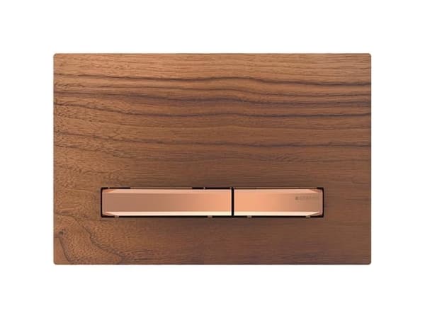 Geberit Sigma 50 ohjauspaneeli pähkinäpähkinä/punakultainen