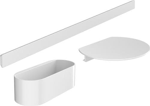 Set för WallStoris badkar matt vitt