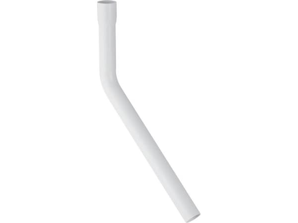 Skyllerørsforlænger 45gr 32mm hvid m/mf