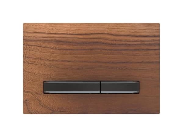 Geberit Sigma 50 ohjauspaneeli pähkinäpähkinä/musta kromi