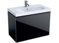 Miniatyrbilde 2 av 2: acanto underskab 74 mat/sort, blank/sort
