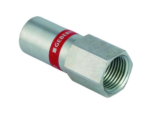 Overgang fz 12mm x 3/8'' mf/np t/varme