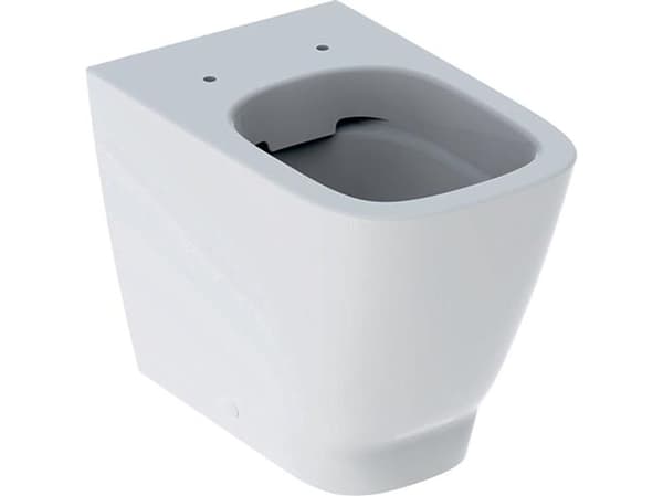 Toilet Smyle Square gulvstående rf hvidK