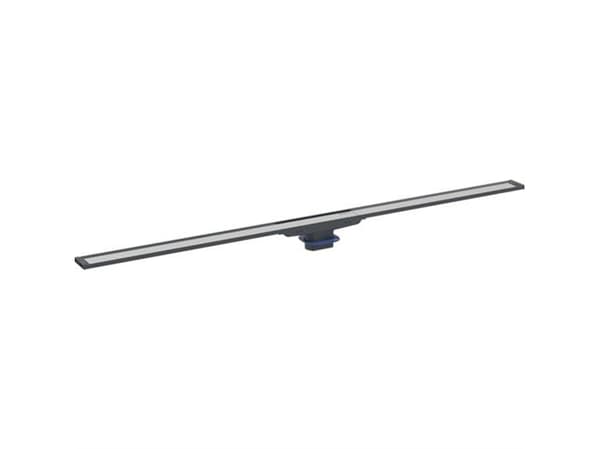 Afløbsrende Line20 30-130cm sort/rustfri
