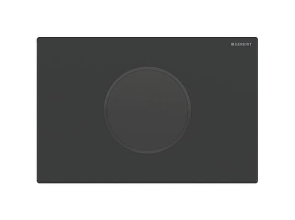 Betjeningsplade Sigma10 elek dobb sort