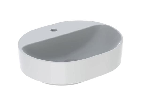 Håndvask VariForm elips hylde hvid/KeraT