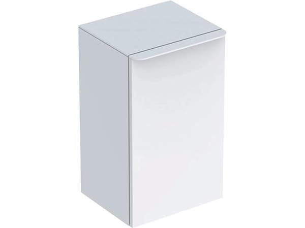 smyle square sideskab 36 hvid/blankpol.