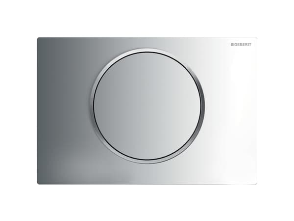 Geberit 115.758.KH.5, Huuhtelulevy, Kromi, Geberit, 246 mm, 14 mm, 164 mm