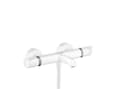 Pikkukuva 1 / 2: hansgrohe Ecostat Comfort kylpyamme/suihku termostaatti, matta valkoinen