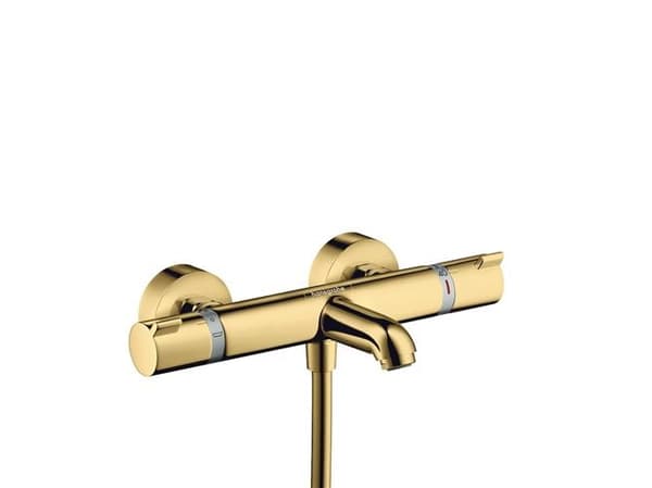 hansGrohe Ecostat Comf kar/brusetermostat, poleret guld-optik