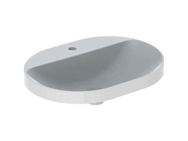 variform pesuallas sisäänrakennettuun elip 60x45 valkoinen kt