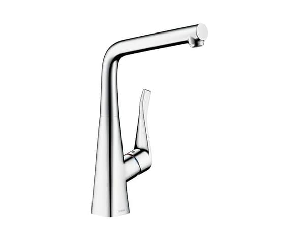 Hansgrohe Metris köksblandare med pipa krom