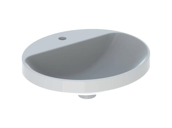 vaihteleva pesuallas soikea 50x45 valkoinen