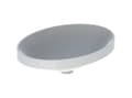 Miniatyrbilde 1 av 2: variform vask t/indb. oval 55x40 hvid kt