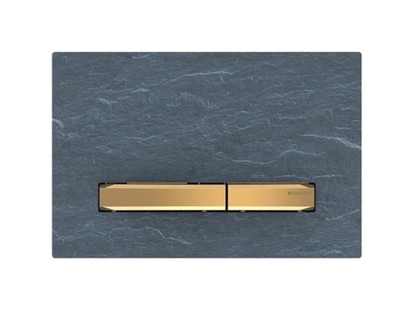 Geberit Sigma 50 ohjauspaneeli mustangin liuskekivi/messinkiä