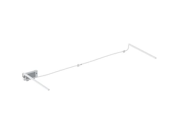 Ljuspanel med låda vänster höger L=35cm