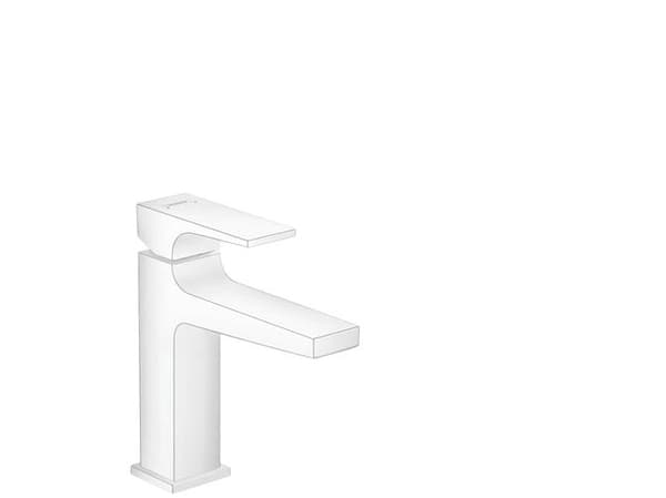 hansGrohe Metropol 110 håndvaskarmatur med push-open ventil, MH