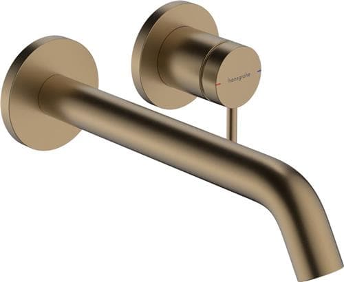 Håndvaskarm Tecturis S 2huls 225mm bronz