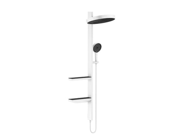 Showerpipe 360 1jet til indbygning, hvid